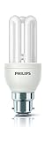 3 X Philips 11w Genie Energy Saving Light Bulb, BC/B22/Bayonet Cap, 10 Year Lifetime