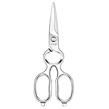 LIVINGO Kitchen Forged Shears Heavy Duty, Come Apart Ultra Sharp Multi-Purpose Stainless Steel Utility Scissors for Poultry, Food, Meat, Cooking, Bottle Opener, Nut Cracker 8.5 Inch, Dishwasher Safe
