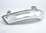 Volkswagen Genuine VW Wing Mirror Indicator Turn Signal Repeater Lens Light with LED Bulbs Left Side 1K0949101