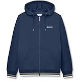 Lambretta Mens Z Hoodie Navy/khaki XXL
