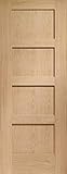 Oak Shaker 4 Panel Internal Door