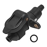 JUUDDENPARTS 2 Pin Trailer Plug and 2 Pin Trailer Socket, 12V 2 Pin Waterproof Tractor Plug Socket Connectors, Replace for Truck Tractor Trailer Caravan RV