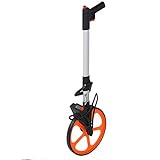 Measuring Wheel, Distance Measuring Wheel 176XL Conveyor Belt Stable Nylon PC Aluminum Alloy for Surveying for Roads Measure