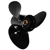 PropelTech 14x21 Aluminum Outboard Boat Propeller fit Suzuki DF70/80/90/100/115/140HP Motos, 3 Blades15 Spline Tooth, OEM Parts No. 58100-90J21-019,Rh