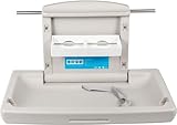 VEVOR Horizontal Baby Changing Table Wall-Mounted Baby Diaper Changing Station Vertical Fold Down Baby Changing Table