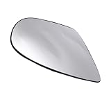 YUCHENSHLP Wing Mirror Glass Right Driver Door Side Wing Mirror Glass Heated For Nissan Qashqai J10 06-13