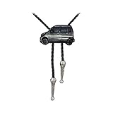 Daihatsu Move ref53 pewter effect design on a Bolo Necktie