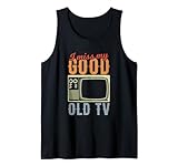 Cathode-Ray Tube TV Oldschool Tank Top