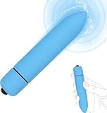 LDENUXI Mini Small Bullet Setting Electric Quiet 10 Modes Personal Bullet Tool for Women Pleasure Waterproof Bullet Rod Toys Massage Ball Self Play (Red-01)