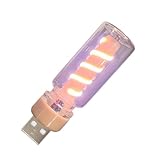 USB Night Light LED Mini-Light Bulb Atmosphere Light Touch Control Dimming Cool Night Light for Car Bedroom Bathroom Decorations