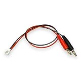 VUNIVERSUM Lipo battery charging cable with 2 pin Walkera Molex plug, banana plug, gold plug, 20 cm, 20 AWG cable Mr. Plug Modellbau®