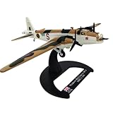 TECKEEN Alloy WWII United Kingdom Vickers Wellington Bomber Model Aircraft Model 1:144 Model Simulation Science Exhibition Model