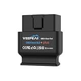 Veepeak OBDCheck BLE+ Bluetooth OBD II Scanner Car EOBD Engine Code Reader Auto Wireless Diagnostic Scan Tool for iOS & Android