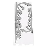 Emblem Sticker for GTS300 LX125 LX150 125 150 IE Sprint Primavera 300 LX LXV Super, 3-Dimensional Decal Motorcycle Decoration Sticker (Silver)