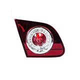 Rear Tail Light Cluster Car Rear Tail Light Assembly For VW For Passat B6 For Sendan 2006 2007-2011 Rear Lamps DRL Outer Inner Taillight Replacement Rear Left Right Tail Light Lamp(Style 1,Left)