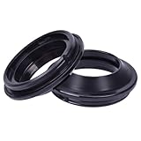 35x47x10 5 Motorcycle Front Fork Damper Oil Seal Dust Seal Compatible With MARZOCCHI TRIAL FORK TUBES MONTESA FORK TUBES Absorber(2pcs dust seal)