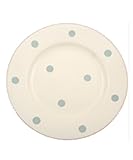 Susie Watson All Over Blue Spot Dinner Plate - Made in England Quality