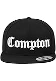 Mister Tee Mütze Compton Snapback, Black, One Size, MT271-00007-0050