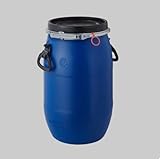 30 Litre plastic open top barrel drum keg storage container