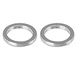 F FIERCE CYCLE 2pcs 30-40mm Motorcycle Exhaust Muffler Gasket for H-onda CG125
