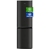 CHiQ FBM157L4EU, Fridge Freezer, Net Capacity 157L, 70/30, Width 48CM, Height 144CM, Black,Low Frost, Enegy Rated E, 39 dB, 12-Year Compressor Service