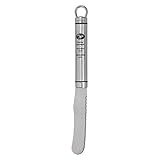 Tala Stainless Steel Butter Knife and Spreader, ideal for spreading butter and soft cheeses, Dishwasher Safe, 22 x 2 x 1.5 cm, Silver