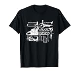 Vintage Carpenter Tools Work Men Women Retro Father Fun T-Shirt