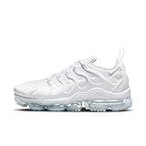 Nike Air Vapormax Plus Men's Competition Running Shoes, White/Pure Platinum, 5.5 UK (38.5 EU)