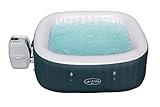 Lay-Z-Spa Ibiza Hot Tub 140, AirJet Massage System Inflatable Spa with Freeze Shield, 4-6 Person