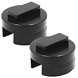 Universal BMW & Mini Jack Pad Adapter - Slotted Rubber Square Polyurethane Jack Pad Frame Rail Protector (2 Pack)