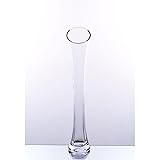 Floralcraft® 40cm Sabrina Vase Premium Quality Glass Vase for Home Décor, Centerpiece, Flower Vases