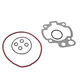 Motorcycle AM6 Cylinder Gasket Set Top End For Rieju 50 MRT MRX RS1 RS2 RS3 Matrix 50 SMX SM Spike 50cc 2T 1E40MB Engine accessories