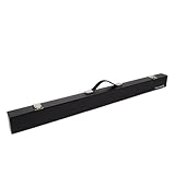 POWERGLIDE Snooker Pool or Billiard Cue Case | Attaché Style | Padded, Protective Lining | Reinforced Handle | Chalk Section | Max Section Length 29"