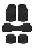 Rubber Car Mats Set To Fit Vauxhall Zafira MPV 7 Seater Style Heavy Duty