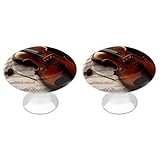 GHBNK Violin Sheet Music Cabinet Knobs 2-Pack Kitchen Cabinet Drawer Pulls - Stainless Steel Door Handle with Screws Elegant Cabinet Handles for Kitchen, Wardrobe, Furniture
