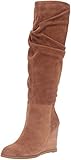 French Connection Women's Chevron Cold Lined Long Boots Brown Size: 3.5-4