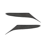 KMLONG 2pcs Lamp Eyebrow Headlight Fit For Mazda RX8 2004-2008 Carbon Fiber Durable Practical Personality Eyebrows Eyelids Trim Stickers automotive headlight brow