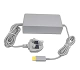 CHILDMORY AC Power Adapter Wall Charger UK Plug Power Supply Cord for Wii U Console System