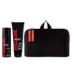 FCUK French Connection Heavyweight Wash bag inc FCUK Sport Body Spray & Wash