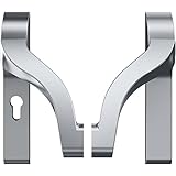 ECO EPN 900 IV Push Bar Handle PZ 72 for Panic Door Locks, Aluminium Silver Coated