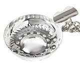 Silver Plated Tastevin Cellarman's Wine Tasting Cup w/ Attached Chain by Franmara