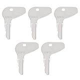 SG Store 5Pcs Tractor Ignition Switch Key 32412 H32412 35260-31852 Compatible with Kubota L G M Series Compatible with Mahindra Mitsubishi