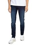 REPLAY Adult M914 Anbass Power Stretch Jeans, Dark Blue 007-5, 32W / 32L