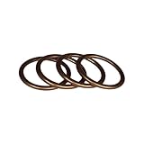 Exhaust Pipe Gasket Fit For Hon CB1000R 11-23 CB400F CB-1 1990 CB500F 13-22 CB500X 13-22 CB650R 19-22 CB650F 2018 CB900F 919 02-07(4pcs)
