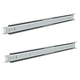 Metal Drawer Runners 27mm x 278mm – 452mm – Suitable Replacement for MFI, IKEA