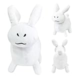 Forsaken Plush, Soft White Rabbit Plushie, Cute Stuffed Animal Toy, Forsaken, Collectors and Gift Givers