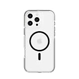 Tech21 EvoCrystal for iPhone 16 Pro Max Compatible with MagSafe - Impact Protection Case 15x Military Standard Tested - in Black