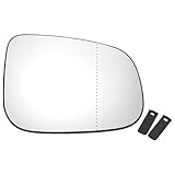 INFINAUTO Car Rearview Right Side Mirror Glass Replacement W/Backing Plate Aspherical Heated White Glass for Volvo C30 C70 S40 S60 V50 10-13 for Volvo S80 06-16 for Volvo V40 V60 V70