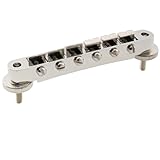 Musiclily Pro 52mm ABR-1 Tune-o-matic Bridge for Epiphone Les Paul SG Style Electric Guitar, Nickel