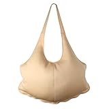 Csafyrt Fat Suit Fake Padded Belly Santa Suit Adjustable Santa Costume With Elastic Band Zipper Santa Costume Khaki